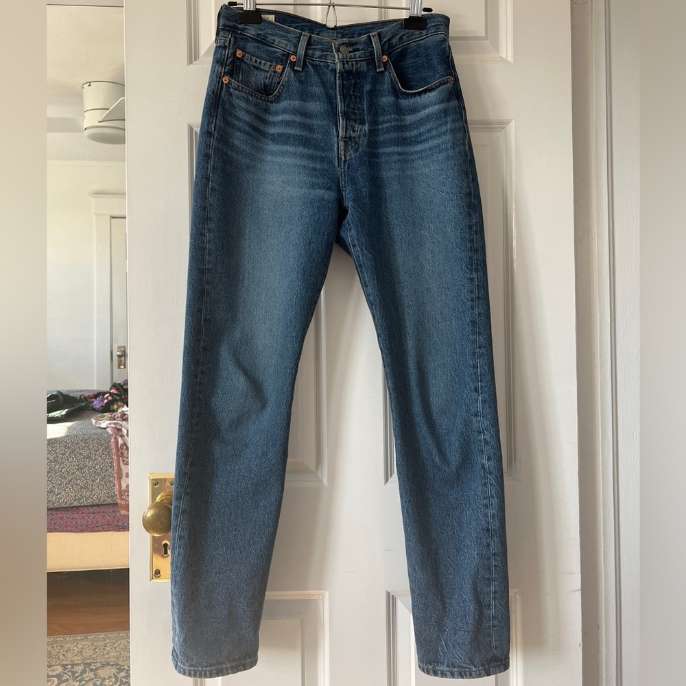 Levi’s original 501s, 27 x 30